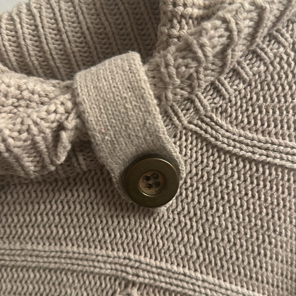 Nine West Short Sleeve Turtleneck Sweater XL cream color - Picture 2 of 5